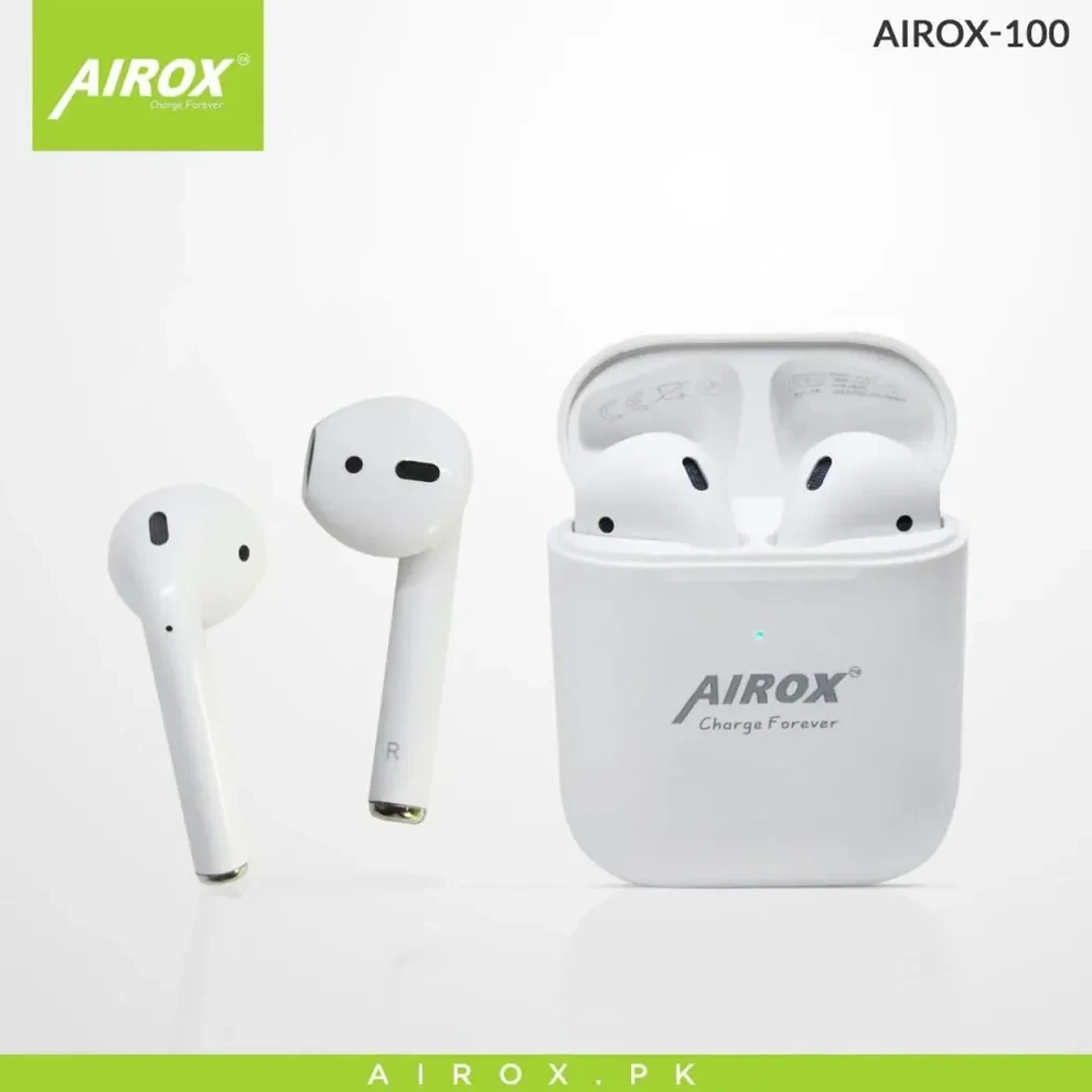 Airox 100 Airpods 5.0 Super Bass With Longer Play Time || Best Airpods in Pakistan